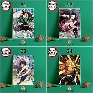 Postcard Cao Cấp - Poster Kimetsu no Yaiba (2)