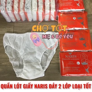 QUẦN LÓT GIẤY NARIS VẢI COTTON TIỆN DỤNG CHO MẸ BẦU CHUẨN BỊ SINH