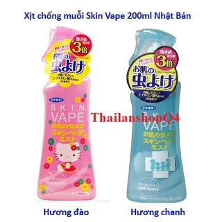 (HCM) Xịt chống muỗi Skin Vape Hello Kitty Nhật