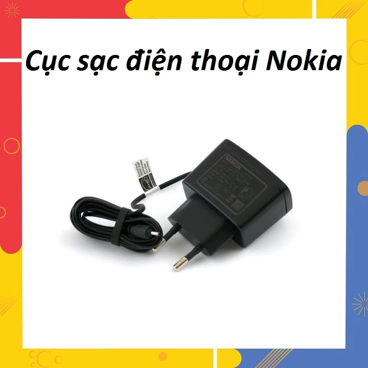 Cục sạc điện thoại Nokia đầu nhỏ