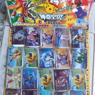 90 thẻ bài pokemon bằng nhựa