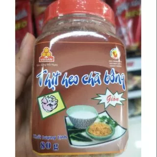 Thịt heo Chà bông giòn Vissan 80g