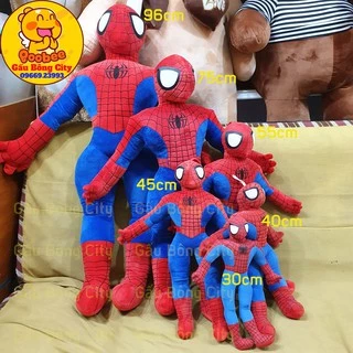 Người Nhện Spider Man - Đồ Chơi Thú Nhồi Bông Siêu Nhân Anh Hùng Gấu Bông gối ôm