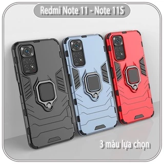 Ốp lưng cho Xiaomi Redmi Note 11 - Note 11S iRON MAN IRING Nhựa PC cứng viền dẻo chống sốc