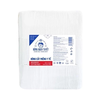 BÔNG CẮT BÔNG BẠCH TUYẾT 10X10CM GÓI 500 GAM