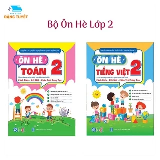 Sách - Combo Ôn Hè Toán và Tiếng Việt 2 - Dành cho học sinh lớp 2 lên 3 (2 cuốn)