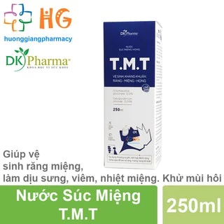 Nước súc miệng TMT Nước xúc miệng Làm trắng răng miệng Thơm miệng Hết hôi miệng Viêm nướu Viêm lợi Nước súc họng