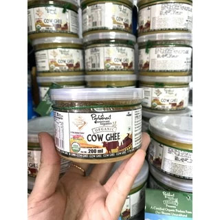 Bơ Ghee Hữu cơ Ấn Độ 200ml Date 2023