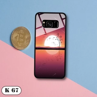 Ốp lưng Samsung Galaxy S8  - Lưng kính 3D