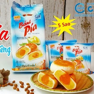 (loại ngon) BÁNH PIA 5 SAO TÂN HUÊ VIÊN ĐẶC SẢN SÓC TRĂNSIÊU NGON 600G