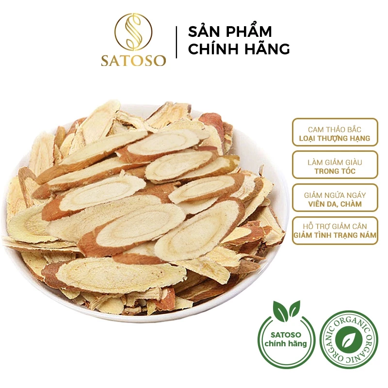 Cam thảo bắc 1kg sấy khô thượng hạng SATOSO SA28