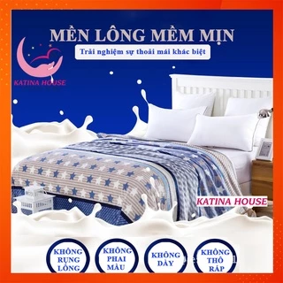 Chăn mền hè thu 2mx2m2 , chăn lông tuyết sữa mềm mịn mát