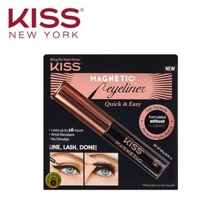 Bút Kẻ Từ Tính Gắn Mi Kiss New York Magnetic Eyeliner Black 4.5gr (KMEY01)