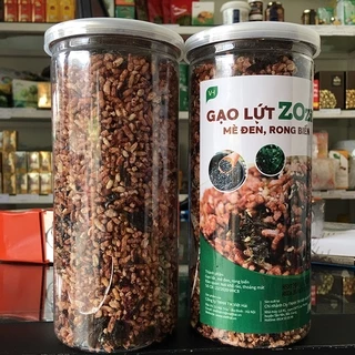 Cơm sấy gạo lứt mè đen rong biển Zozin 310g-ăn chay, ăn kiêng, giảm cân, người bị tiểu đường