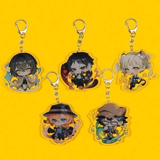 Móc khóa BUNGOU STRAY DOGS ver HIỆU ỨNG anime chibi mica trong acrylic xinh xắn độc đáo