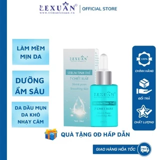 Serum Tinh Thể 7 Chiết Xuất Lê Xuân Cosmetic - Hỗ trợ se nhỏ lỗ chân lông,Dưỡng da, dưỡng ẩm da