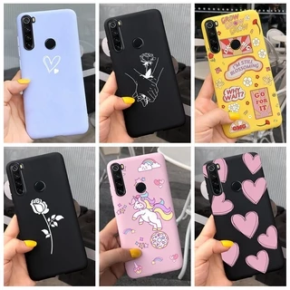 Ốp lưng silicone màu trơn thích hợp Cho Xiaomi Redmi Note 8 / Redmi Note 8t / Redmi Note 8 Pro Redmi Note8 8t 8pro