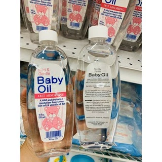 DẦU DƯỠNG CHO BÉ BABY OIL Mild&Gentle 295ml