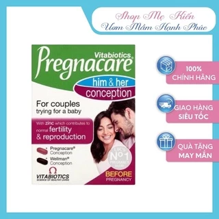 Pregnacare Him and Her Conception tăng khả năng thụ thai - Shop Mẹ Kiến