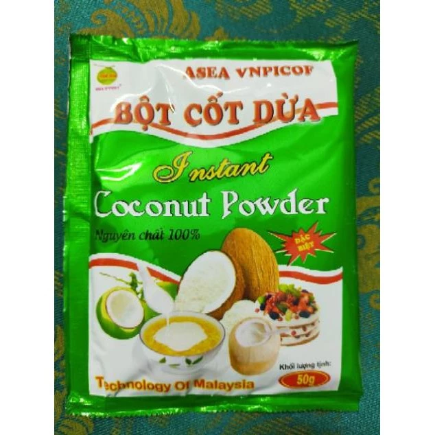 Sét 3 gói Bột cốt dừa không đường làm bánh keto thơm ngon - Healthy