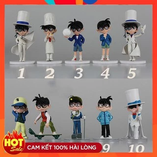 Mô hình Conan - Figure Conan & Kaito Kid - Mẫu 10 nhân vật Conan & Kaito Kid - Cao 12cm