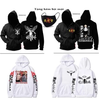 💥SALE 50% 🎁 BST ÁO KHOÁC ÁO HOODIE TOKYO REVENGERS MIKEY, MANJIRO , SANO DRAKEN  ANIME KÈM QUÀ TẶNG 💖