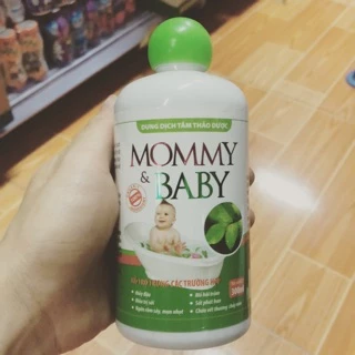 Dung dịch tắm thảo dược mommy&baby