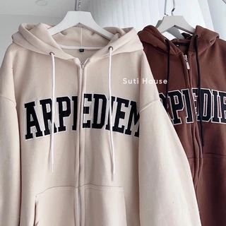 [ảnh thật +video ] Áo Hoodies Nữ Form Rộng Mũ 2 Lớp - Áo Khoác Hoodie DIEM oversize