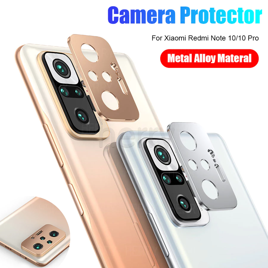 Kim khí Bảo Vệ Camera Màn Hình Cho Xiaomi Redmi Note 12 Pro+ 10 10S Pro Mi 11 Lite 12T 11T 10T Poco F4 X5 X4 F3 X3 NFC K40 Pro Chống Trầy Chống vết dầu