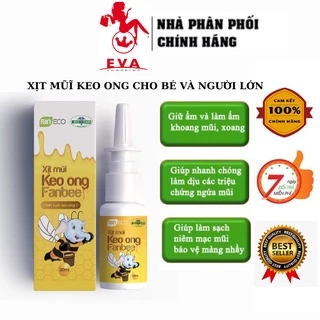 Xịt mũi keo ong Faneco 20ml Xóa Tan Ngạt Mũi,Cảm Lạnh,Cảm Cúm