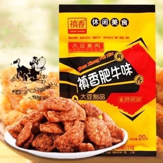 Combo 10 Gói Thịt Hổ Chay Cay Vàng 45gr Hương Vị Bò Béo Thơm