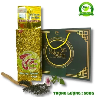 Trà Thái Nguyên chính hiệu,trà ngon gói 500g trà nõn tôm đặc sản vùng Tân Cương- Thái Nguyên