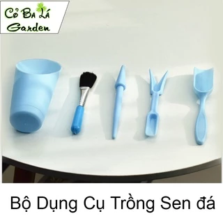 bộ dụng cụ chăm sóc sen đá,xương rồng bộ 5 món