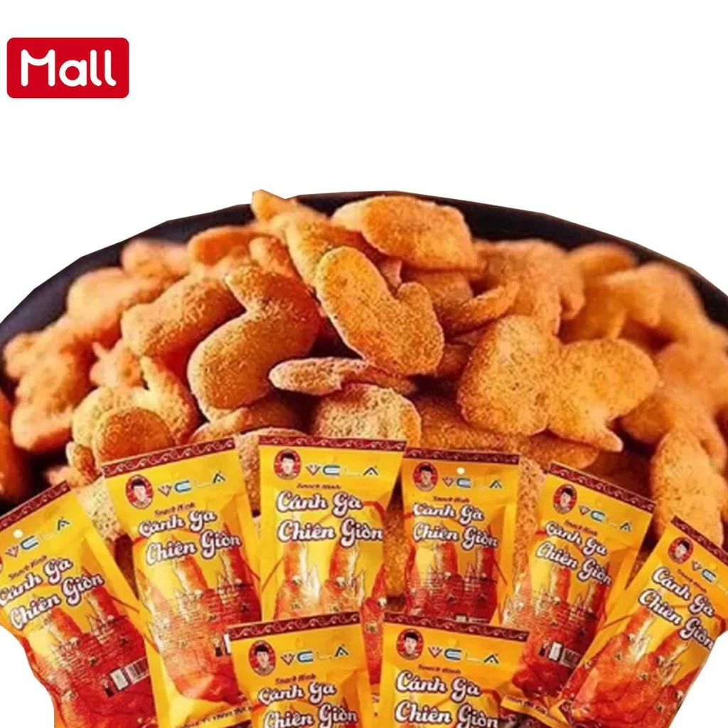 đồ ăn vặt - Snack Hình Cánh Gà Chiên Giòn - VAV268 - [Freeship đơn 150k]