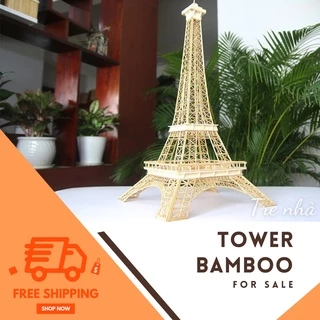 Bộ KIT làm tháp Eiffel bằng tăm tre