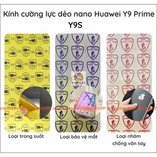 Dán cường lực Huawei Y9 2019 / Y9 PRIME 2019 / Y9S nano dẻo siêu bền siêu đẹp