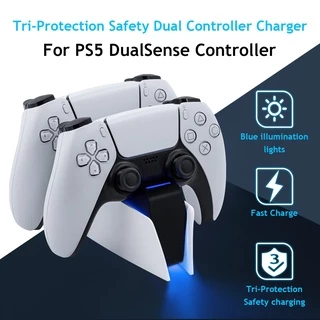 Bộ Sạc Tay Cầm Điều Khiển Chơi Game Ba Cánh An Toàn Cho PS5 Dualense