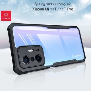 [Hỏa Tốc HCM] Ốp lưng XUNDD Xiaomi Mi 11T 5G / 11T Pro 5G - Mặt lưng trong, Viền TPU, Chống sốc