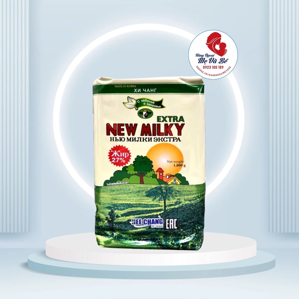 SỮA BÉO NGA NEW EXTRA MILKY BỊCH 1KG