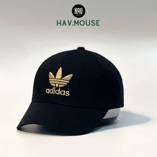 mũ adidas lưỡi trai thể thao thêu nổi 3D logo vàng nón siêu xịn xò dành cho cả nam và nữ