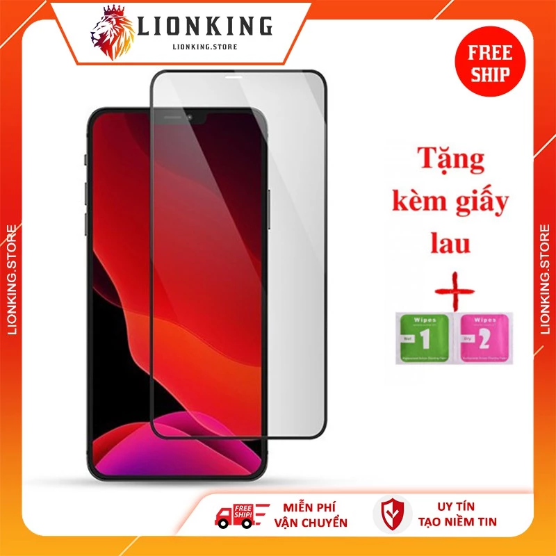 Kính cường lực Iphone 12 12 Pro 12 Pro Max Full Màn, Hạn Chế Vân, Siêu Mượt