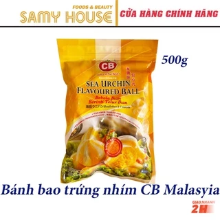 [Tokbokki.com] Bánh bao trứng CÁ NHÍM Malaysia SIÊU PHẨM 500g/gói