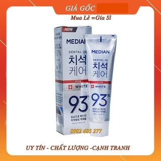 [Hàng chính hãng] Kem Đánh Răng Giảm Ê Buốt Răng Median Dental IQ 93% Toothpaste 120g