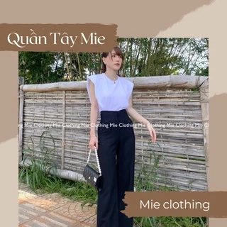 Quần Tây Mie chất Cotton ống đứng 22 (Hình ảnh tự chụp của Shop)