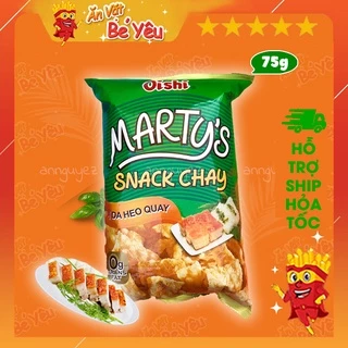 Bim bim Oishi snack chay vị da heo quay 68g siêu to khổng lồ