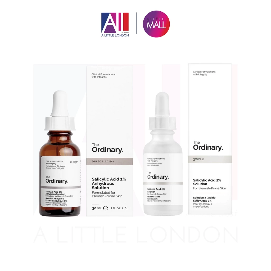 [TOP 1 SHOPEE] Tẩy tế bào chết BHA The Ordinary Salicylic Acid 2% 30ml (Bill Anh)