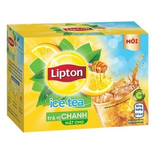 Trà Lipton chanh và mật ong 16gói x 14g