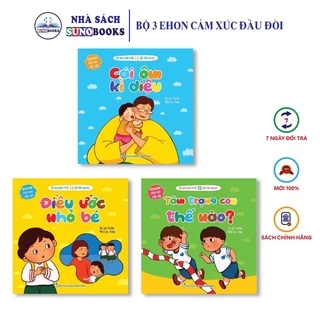 Sách - Bộ Ehon Cảm Xúc Đầu Đời - Phát Triển EQ Đầu Tiên Cho Bé (3 cuốn)