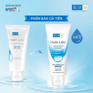 HADA LABO Kem Rửa Mặt Dưỡng Ẩm Tối Ưu Hada Labo Advanced Nourish 80g ( mẫu mới)