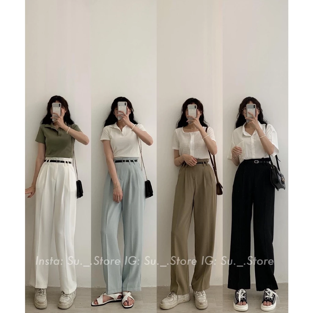 Quần Culottes Vải Kèm Đai Q418 SUSSTORE